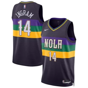 Brandon Ingram Classique New Orleans Pelicans Nike Unisex 2022/23 Swingman Jersey City Edition Purple