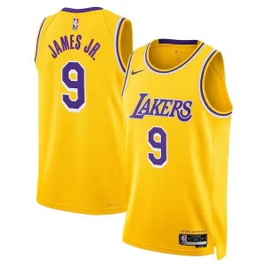 Bronny James Los Angeles Lakers Nike Unisex 2024 Offseason Addition Nike Swingman Jersey Gold Admirable