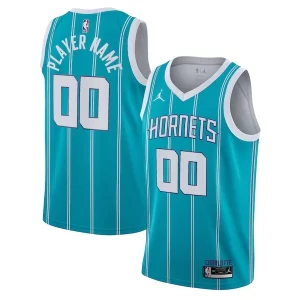 Charlotte Hornets Jordan Brand 2020/21 Swingman Gracieux Custom Jersey Icon Edition Teal