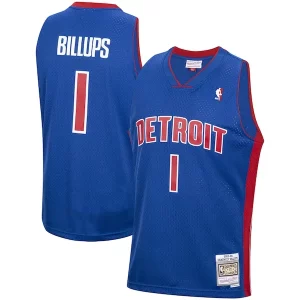 Chauncey Billups Detroit Pistons 2003/04 Hardwood Classics Swingman Luxueux Jersey Royal