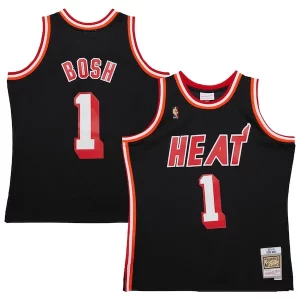 Chris Bosh Miami Sophistiqué Heat 2013/14 Hardwood Classics Swingman Jersey Black