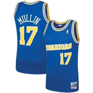 Chris Mullin Golden State Warriors Confortable 1993/94 Hardwood Classics Swingman Jersey Royal