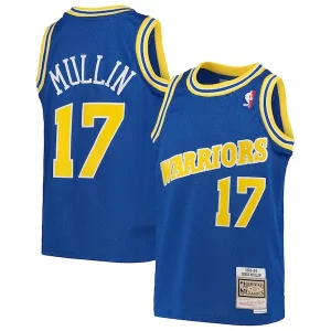 Chris Mullin Golden State Dashing Warriors Youth 1993/94 Hardwood Classics Swingman Jersey Royal
