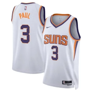 Chris Paul Phoenix Suns Nike Unisex Swingman Jersey Haut de gamme Association Edition White/Purple