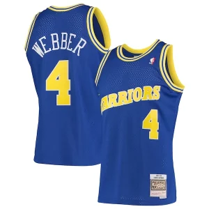 Chris Webber Golden State Warriors 1993/94 Hardwood Classics Swingman Jersey Royal Premium