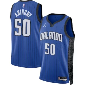 Cole Anthony Orlando Magic Jordan Brand Unisex Swingman Jersey Statement Edition Tendance Blue