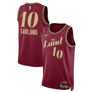Darius Garland Cleveland Commémoratif Cavaliers Nike Unisex 2023/24 Swingman Jersey Wine City Edition