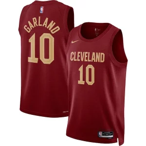 Darius Garland Cleveland Cavaliers Nike Classique Unisex Swingman Jersey Icon Edition Wine/White