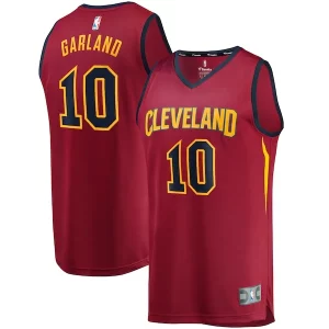 Darius Garland Cleveland Cavaliers Youth Replica Fast Break Jersey Premium Wine Icon Edition
