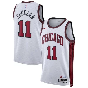 DeMar DeRozan Chicago Bulls Nike Unisex 2022/23 Swingman Jersey Vibrant City Edition White