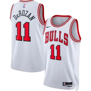 DeMar DeRozan Chicago Bulls Nike Unisex 2022/23 Luxueux Swingman Player Jersey White Association Edition