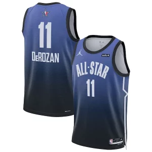 DeMar DeRozan Jordan Brand 2023 NBA All Star Game Swingman Gracieux Jersey Blue