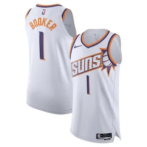 Devin Booker Phoenix Suns Éclatant Nike Authentic Jersey Association Edition White