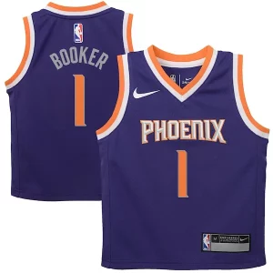 Devin Booker Phoenix Suns Nike Preschool Replica Jersey Purple Unique Icon Edition
