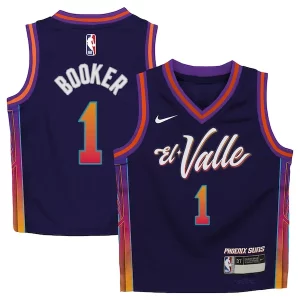 Devin Booker Phoenix Suns Nike Toddler Swingman Replica Jersey City Prime Edition Purple