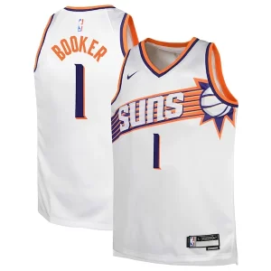 Devin Incontournable Booker Phoenix Suns Nike Youth Swingman Jersey Association Edition White