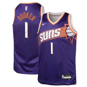 Devin Booker Phoenix Exclusif Suns Nike Youth Swingman Jersey Icon Edition Purple