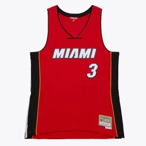 Dwyane Wade Miami Heat Women's 2005/06 Hardwood Classics Swingman Jersey Red Charming