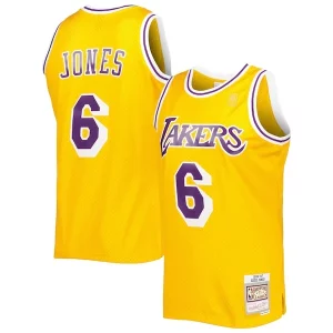 Eddie Jones Los Angeles Lakers 1996/97 Hardwood Classics Swingman Jersey Classique Gold