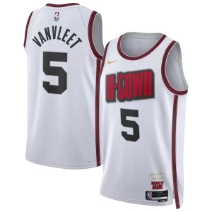 Fred VanVleet Houston Rockets Nike Unisex 2024/25 Swingman Player Jersey City Edition White Splendide