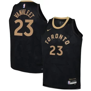 Fred VanVleet Toronto Raptors Nike Youth 2022/23 Swingman Jersey City Captivant Edition Black