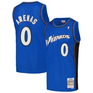 Gilbert Arenas Washington Wizards 2004/05 Hardwood Éclatant Classics Swingman Jersey Blue