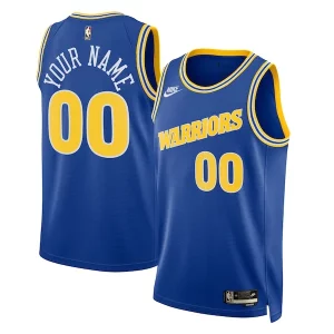 Golden State Warriors Nike Unisex 2022/23 Custom Swingman Jersey Classic Premium Edition Blue
