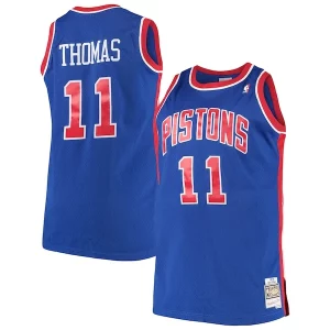 Isaiah Thomas Detroit Pistons 1988/89 Big & Tall Collectible Hardwood Classics Swingman Jersey Royal