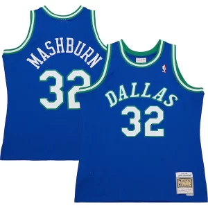 Jamal Mashburn Dallas Mavericks 2001/02 Unique Hardwood Classics Swingman Jersey Blue
