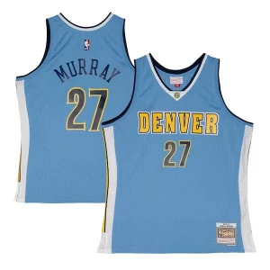 Jamal Exquisite Murray Denver Nuggets 2016/17 Throwback Swingman Jersey Powder Blue