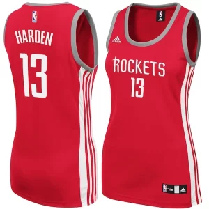 James Harden Houston Notable Rockets adidas Women's Replica Jersey Red