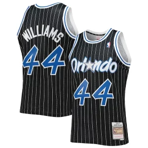 Jason Moderne Williams Orlando Magic 2001/02 Hardwood Classics Swingman Jersey Black