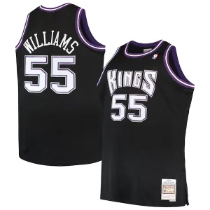 Jason Williams Sacramento Kings Big Confortable & Tall 2000/01 Hardwood Classics Swingman Jersey Black