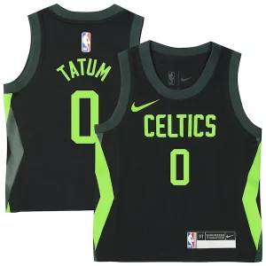 Jayson Tatum Boston Celtics Nike Toddler 2024/25 Élégant Swingman Player Jersey City Edition Black