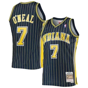 Jermaine O'Neal Indiana Pacers 2003/04 Hardwood Classics Swingman Jersey Navy Éclatant
