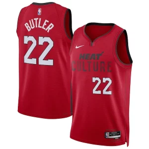 Jimmy Superbe Butler Miami Heat Nike Unisex 2024/25 Swingman Player Jersey City Edition Red