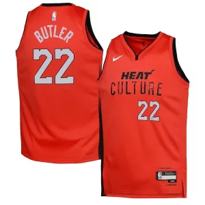 Jimmy Butler Haut de gamme Miami Heat Nike Youth 2024/25 Swingman Player Jersey City Edition Red