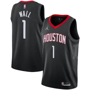 John Wall Houston Rockets Jordan Brand 2020/21 Swingman Jersey Statement Edition Black Incontournable