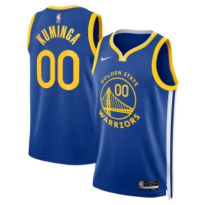 Jonathan Kuminga Golden State Warriors Nike Unisex 2022/23 Swingman Badge Player Jersey Icon Edition Royal Distingué