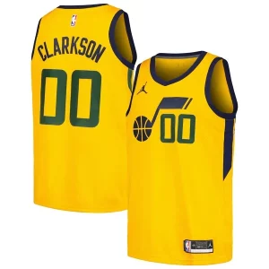 Jordan Clarkson Utah Jazz Jordan Brand Swingman Player Jersey Statement Incontournable Edition Yellow