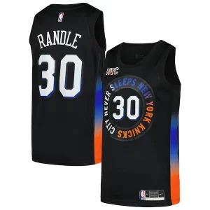 Julius Randle New York Knicks Éclatant Nike Swingman Player Jersey City Edition Black