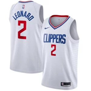 Kawhi Leonard LA Clippers Nike 2019/2020 Collectible Swingman Jersey Association Edition White