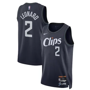 Kawhi Leonard LA Clippers Nike Unisex Authentique 2023/24 Swingman Jersey Navy City Edition