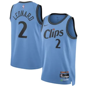 Kawhi Classique Leonard LA Clippers Nike Unisex 2024/25 Swingman Player Jersey City Edition Light Blue