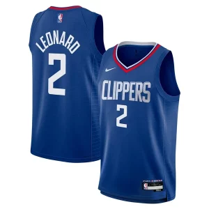 Kawhi Leonard LA Clippers Nike Youth Swingman Jersey Icon Distingué Edition Royal