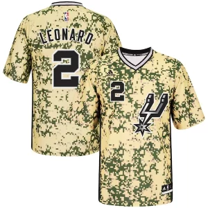 Kawhi Leonard San Antonio Spurs Notable adidas Pride Replica Jersey Camo