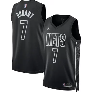 Kevin Durant Brooklyn Nets Jordan Brand Collectible Unisex Swingman Jersey Statement Edition Black