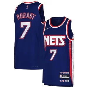 Kevin Vibrant Durant Brooklyn Nets Nike Authentic Player Jersey City Edition Blue