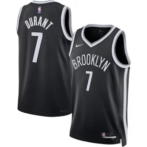 Kevin Durant Brooklyn Nets Nike Unisex Notable Swingman Jersey Icon Edition Black/White