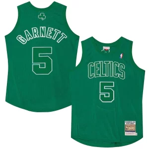 Kevin Garnett Commémoratif Boston Celtics 2012 Authentic Player Jersey Kelly Green